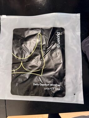 truekind Daily Comfort Wirefree Shaper Bra - Black